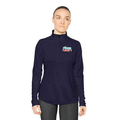 Power Elite Ladies Quarter-Zip Pullover