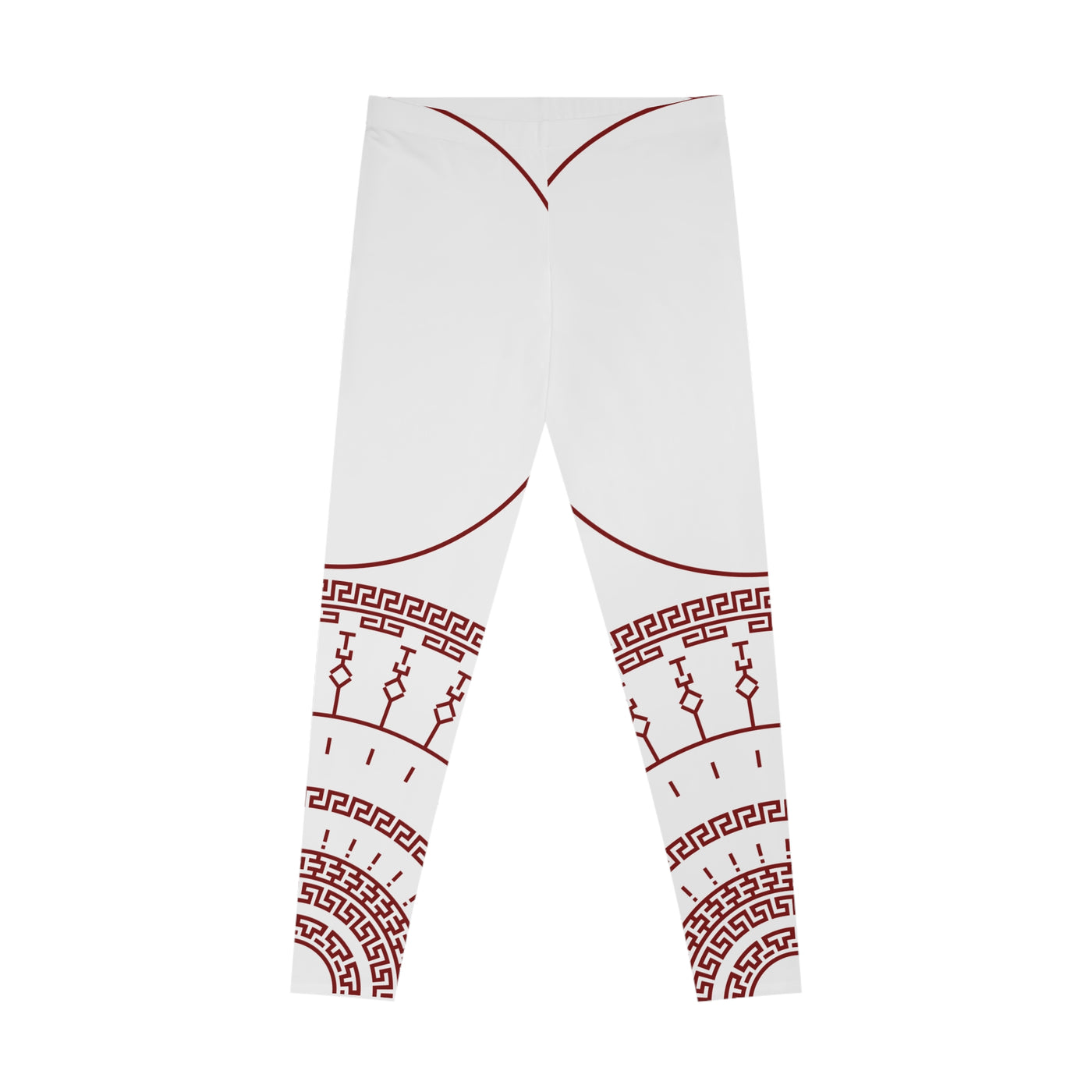 Aztecs Stylish Stretchy Leggings with Geometric Design