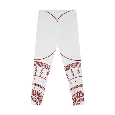 Aztecs Stylish Stretchy Leggings with Geometric Design