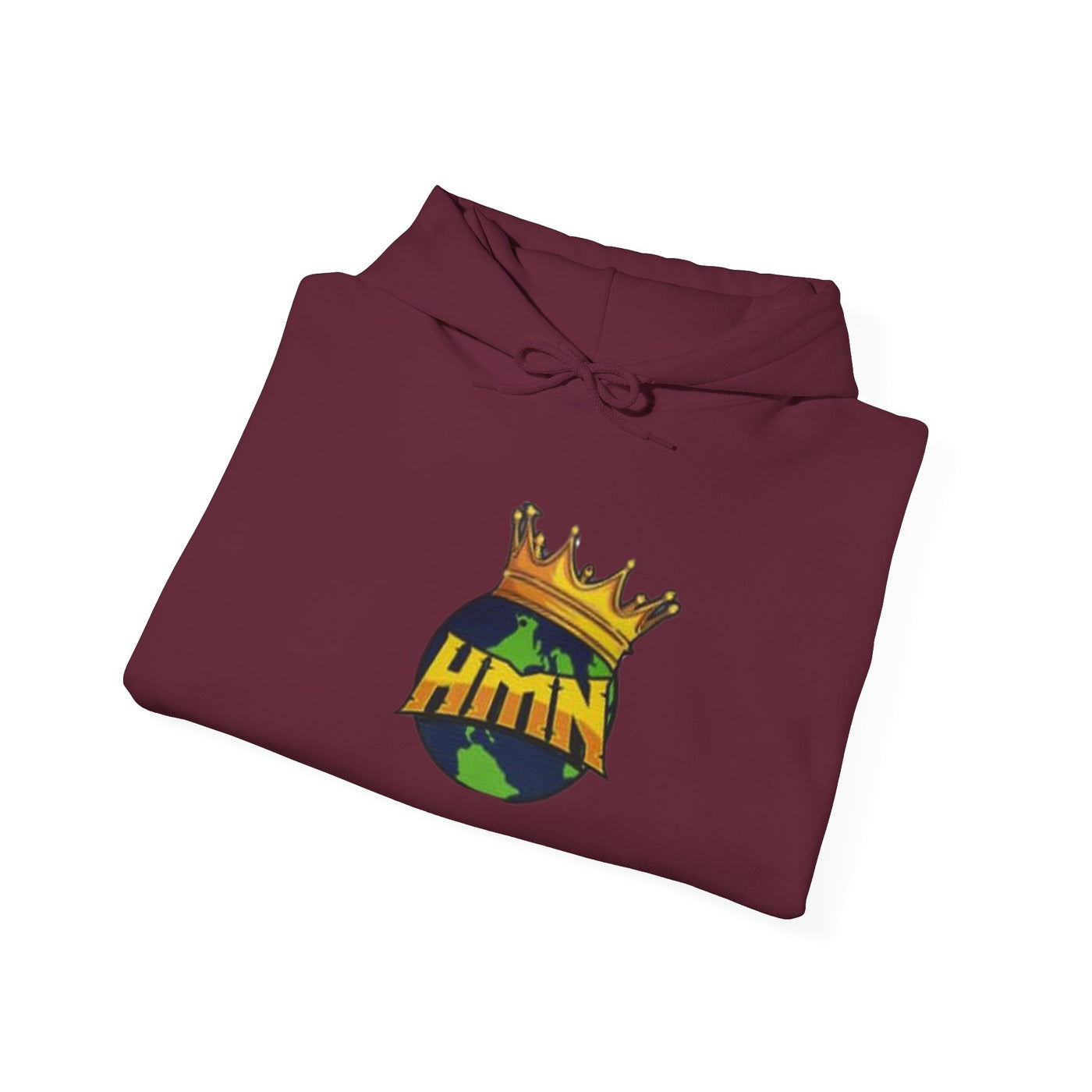 HMN Crown Graphic Unisex Heavy Blend™ Hoodie - Comfortable Streetwear for Everyday Style