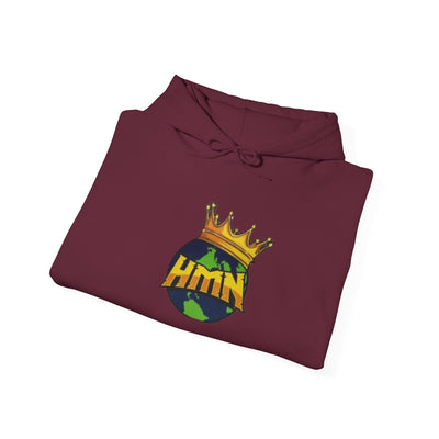 HMN Crown Graphic Unisex Heavy Blend™ Hoodie - Comfortable Streetwear for Everyday Style