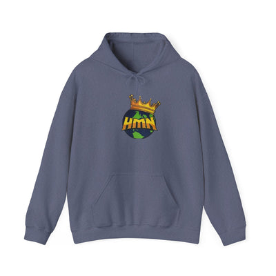 HMN Crown Graphic Unisex Heavy Blend™ Hoodie - Comfortable Streetwear for Everyday Style