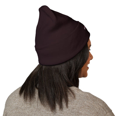 Pink Ribbon Classic Cuffed Beanie
