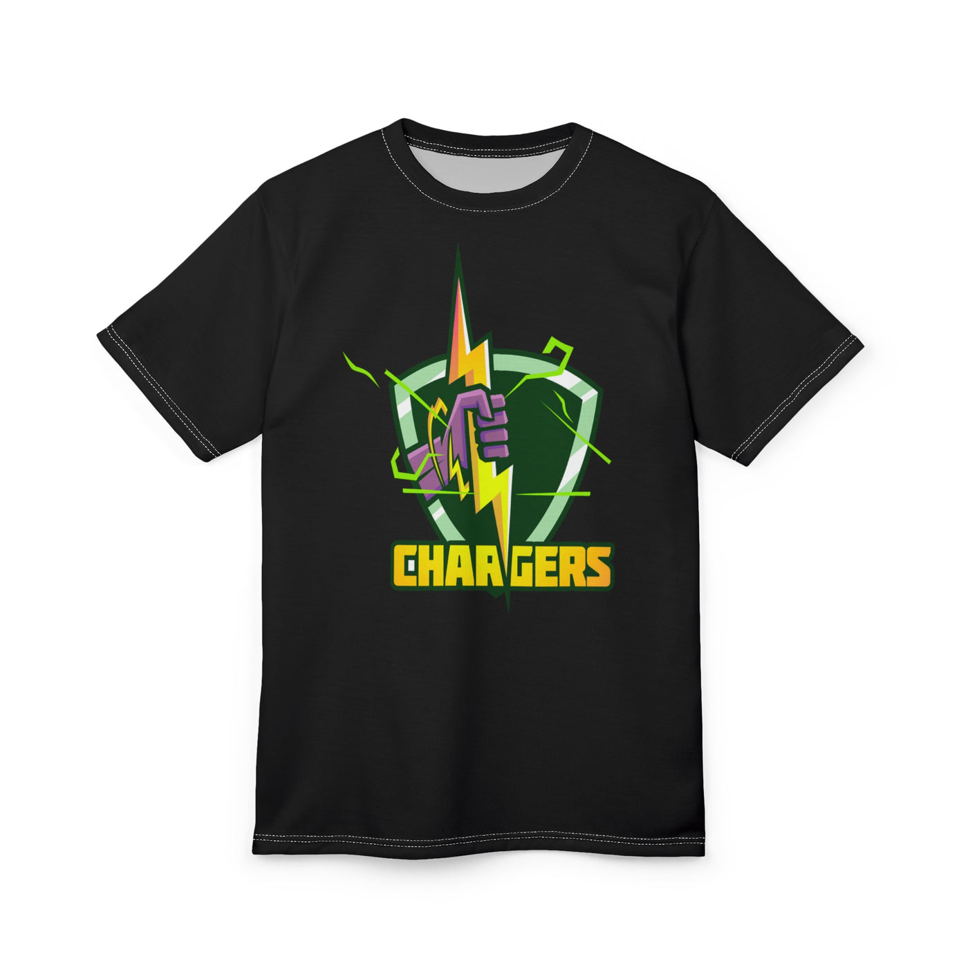Chargers Lightning Unisex Tee