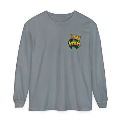 Unisex Garment-dyed Long Sleeve T-Shirt