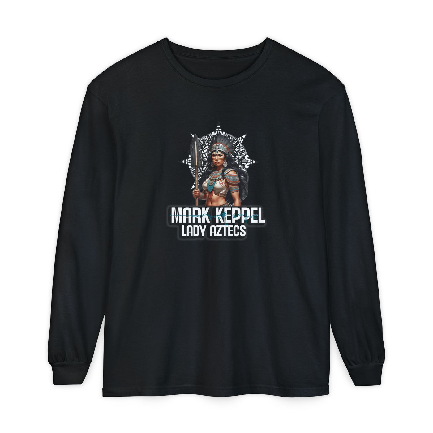 Mark Keppel Lady Aztecs Unisex Garment-Dyed Long Sleeve T-Shirt
