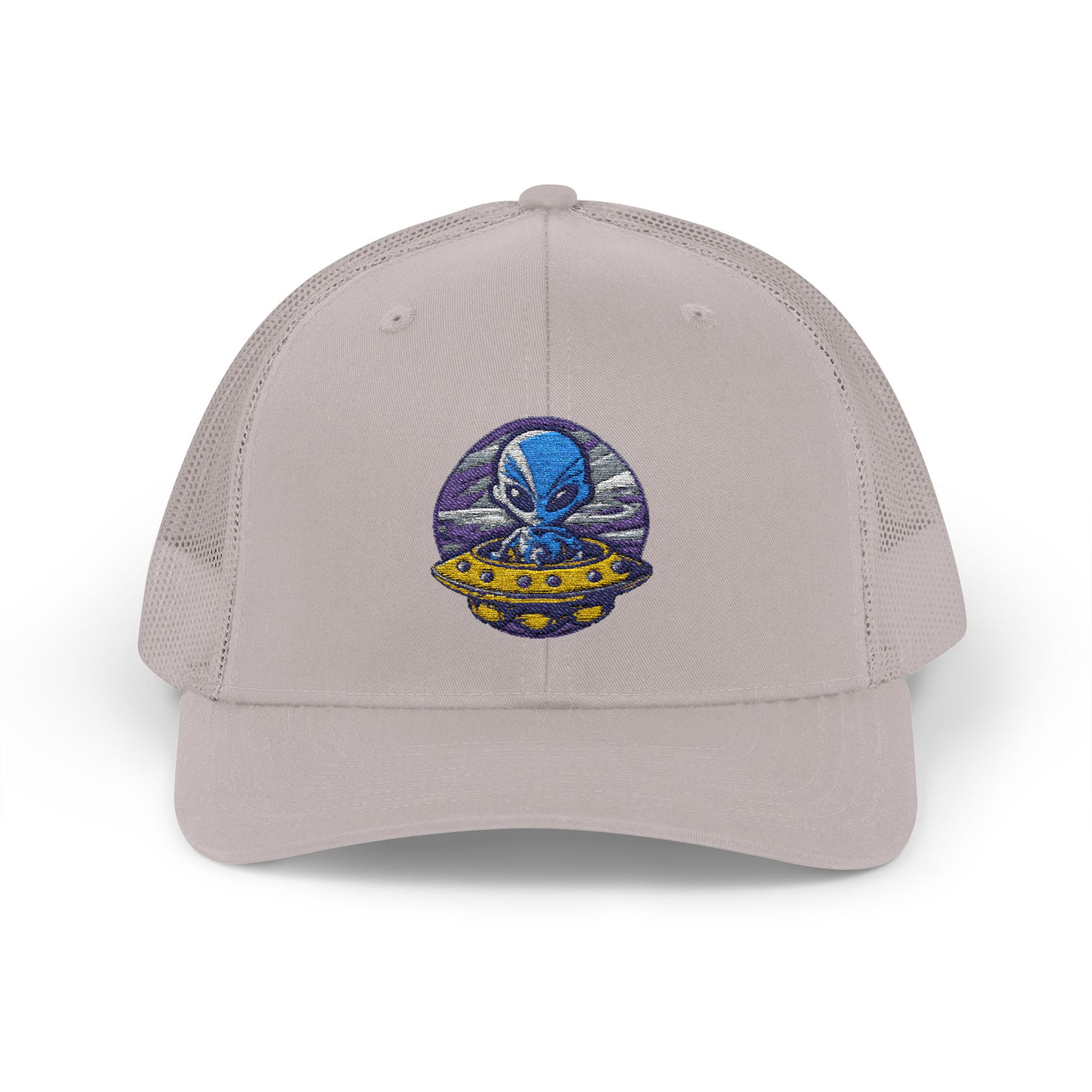 Alien UFO Snapback Trucker Cap - Fun & Trendy Hat for Sci-Fi Lovers
