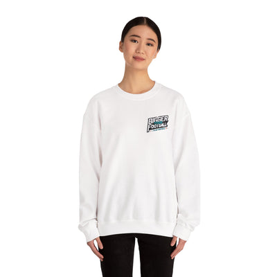 Bigger Football Unisex Heavy Blend Crewneck Sweatshirt