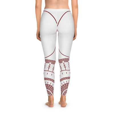Aztecs Stylish Stretchy Leggings with Geometric Design