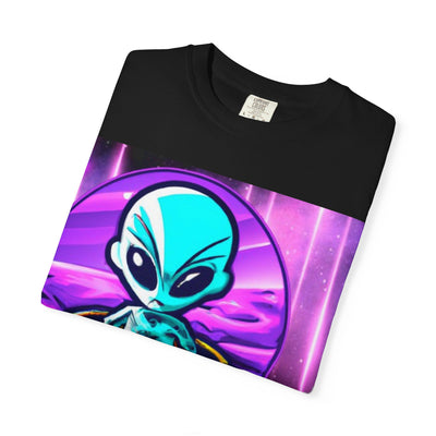 Retro Alien Graphic Unisex T-Shirt - Vintage Space Vibe