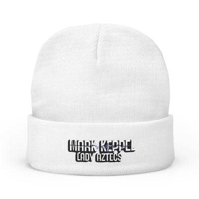 Lady Aztecs Knit Beanie (Embroidery)