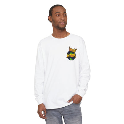 Unisex Garment-dyed Long Sleeve T-Shirt