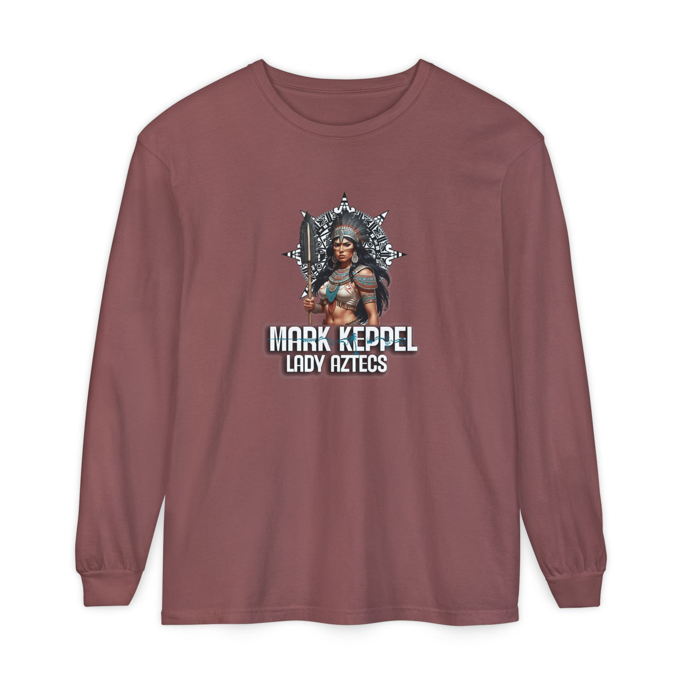 Mark Keppel Lady Aztecs Unisex Garment-Dyed Long Sleeve T-Shirt