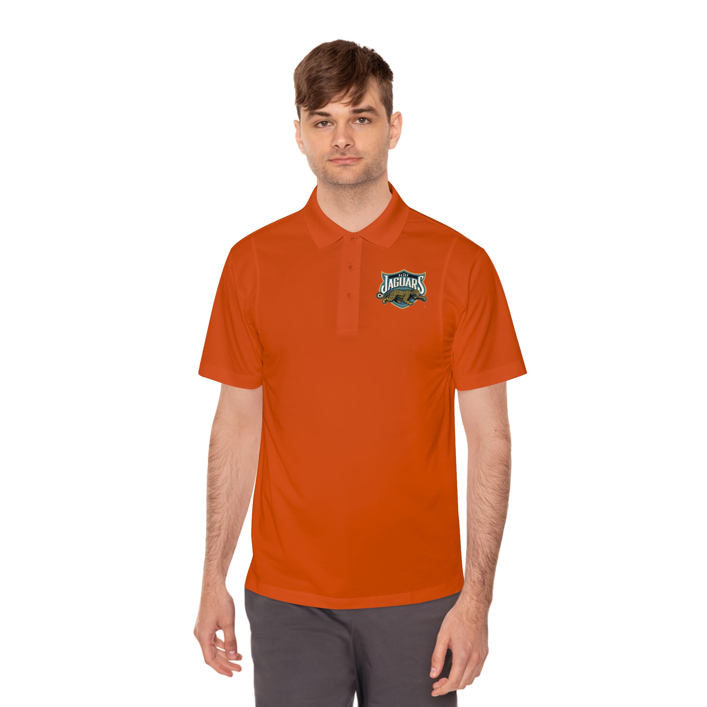 Alief Jaguars Men's Sport Polo Shirt - Perfect for Game Day or Casual Outings