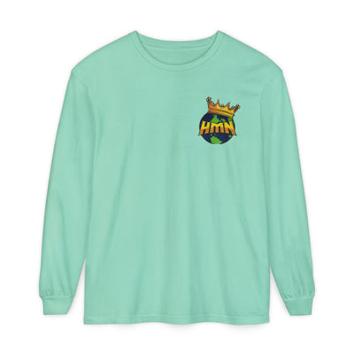 Unisex Garment-dyed Long Sleeve T-Shirt