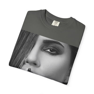 Courtnay Unisex Shhh Graphic T-shirt | Trendy Black and White Design