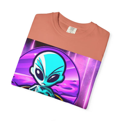 Retro Alien Graphic Unisex T-Shirt - Vintage Space Vibe