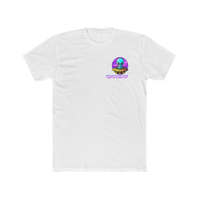 Unisex Cotton Crew Tee - Alien Encounter Graphic T-shirt