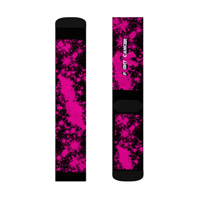 Fight Cancer Sublimation Socks