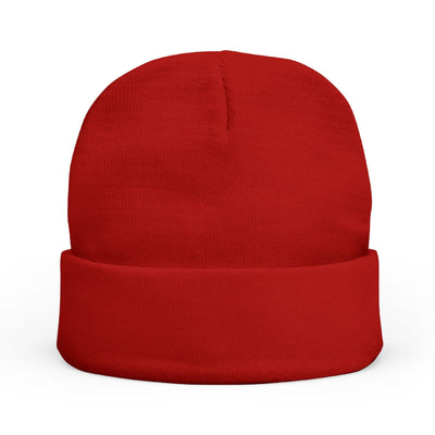Bigger Football Knit Beanie - Stylish Embroidered Winter Hat