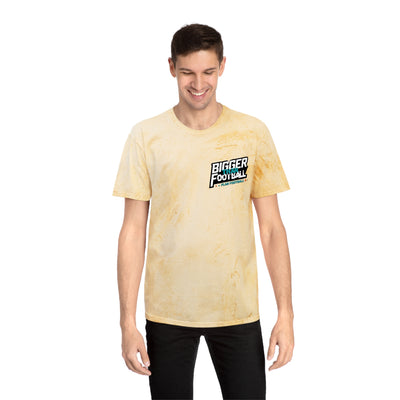 Bigger Football Unisex Tie-Dye T-Shirt - Color Blast Style