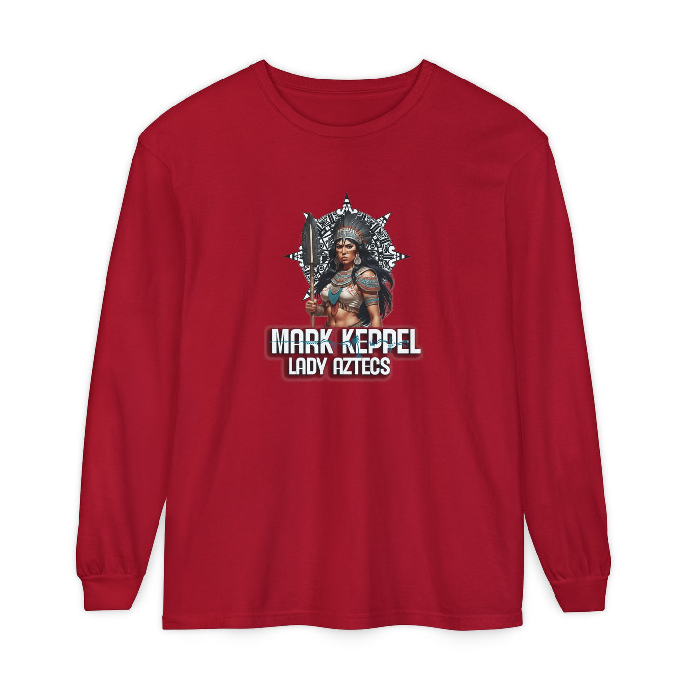 Mark Keppel Lady Aztecs Unisex Garment-Dyed Long Sleeve T-Shirt