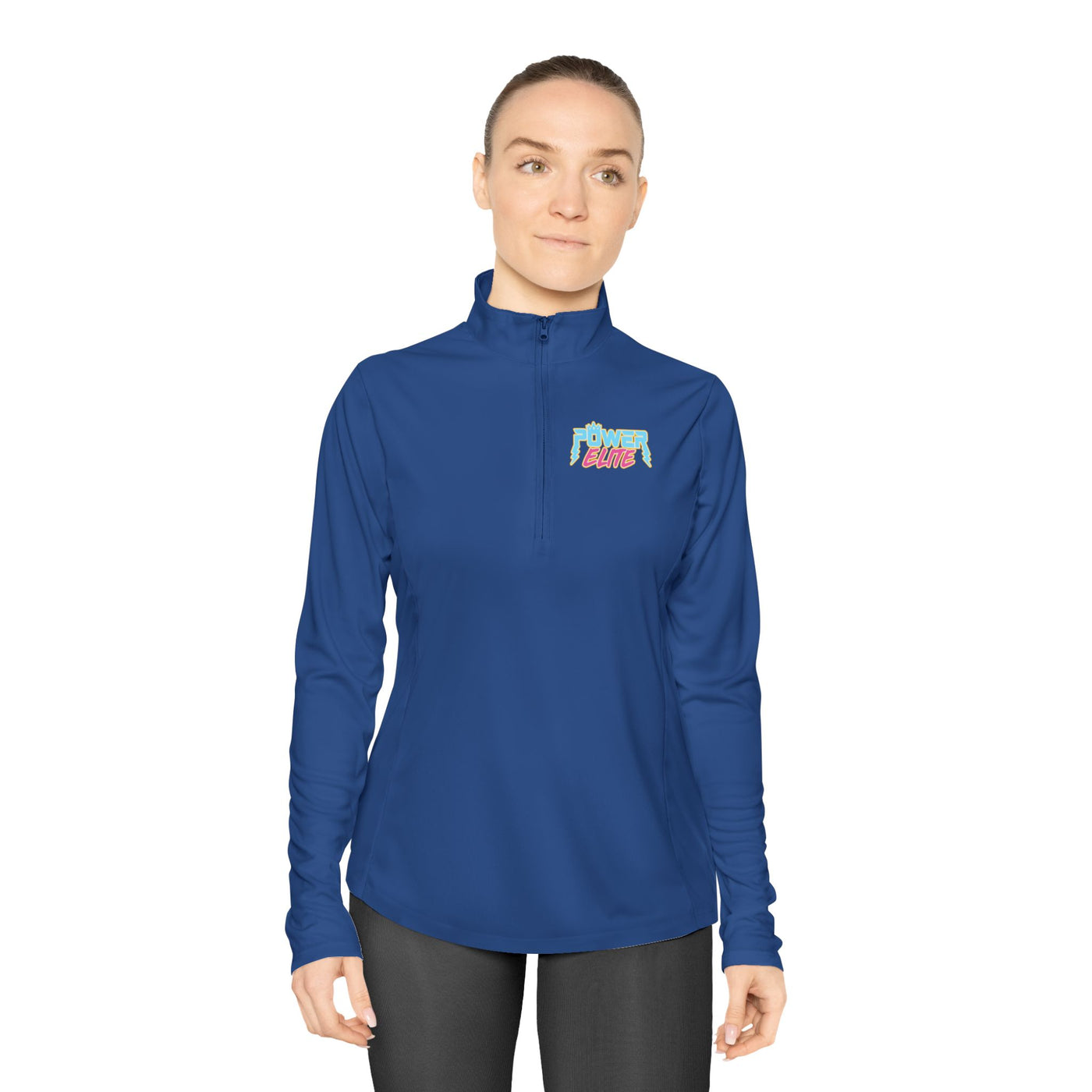 Power Elite Ladies Quarter-Zip Pullover