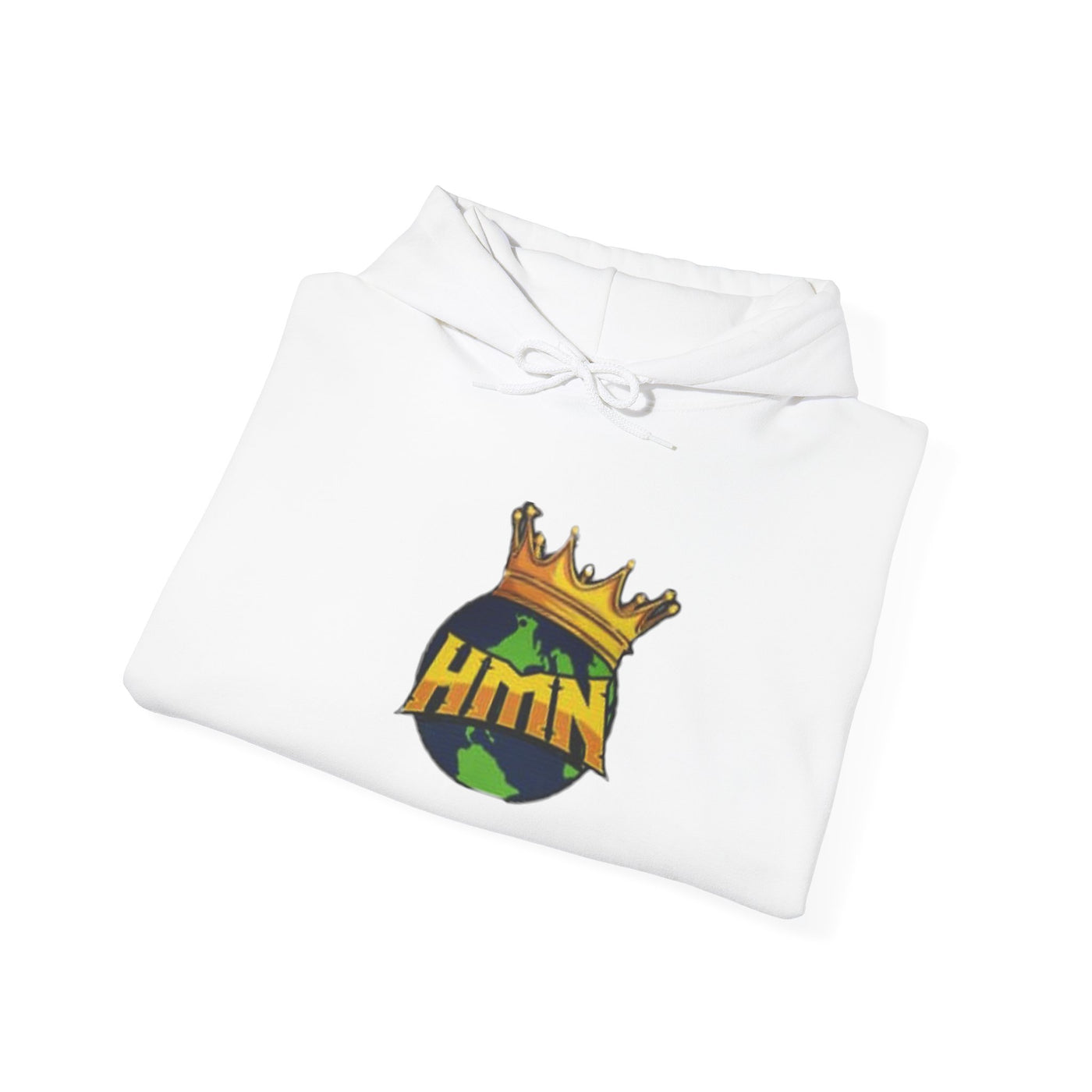 HMN Crown Graphic Unisex Heavy Blend™ Hoodie - Comfortable Streetwear for Everyday Style