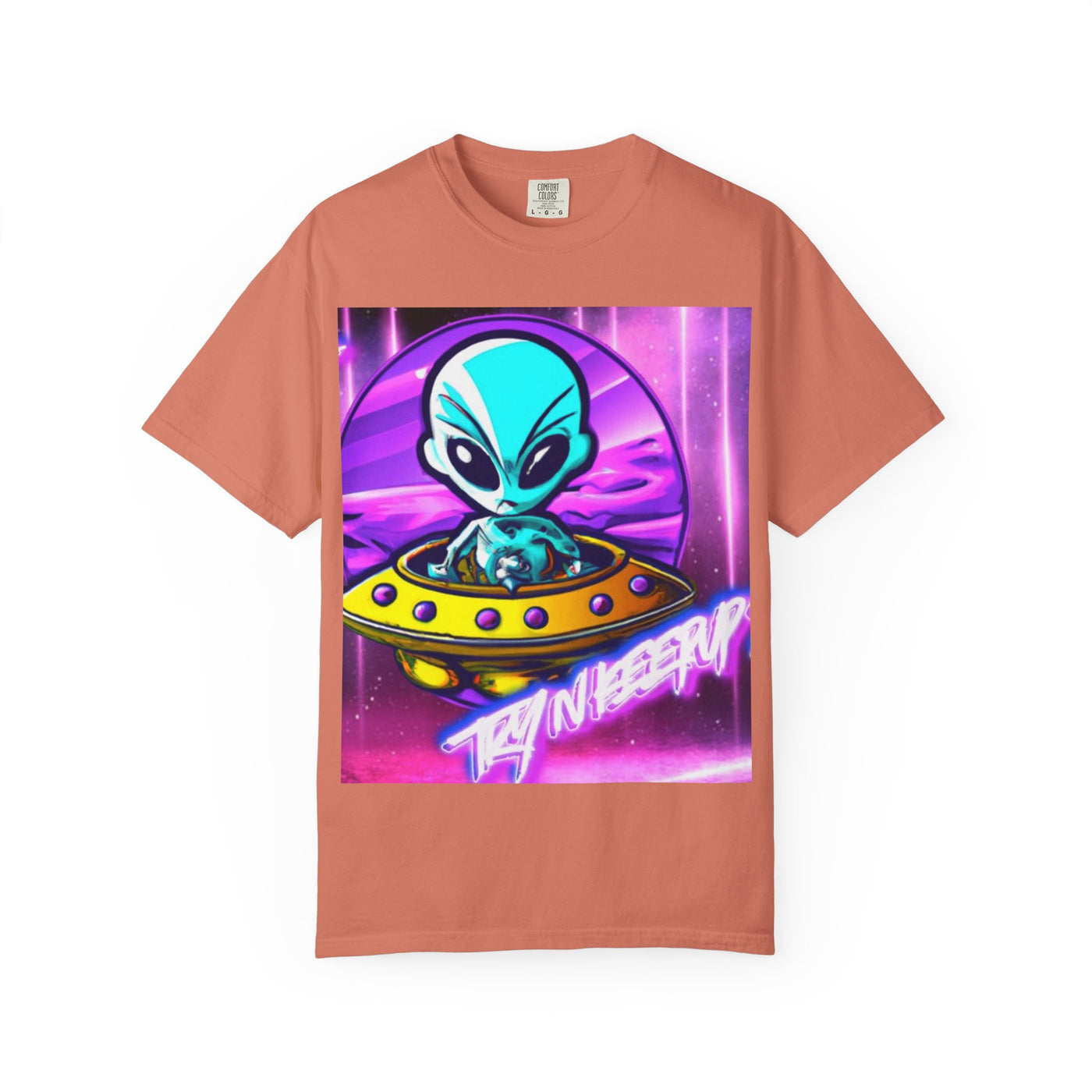 Retro Alien Graphic Unisex T-Shirt - Vintage Space Vibe