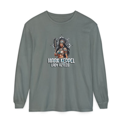 Mark Keppel Lady Aztecs Unisex Garment-Dyed Long Sleeve T-Shirt