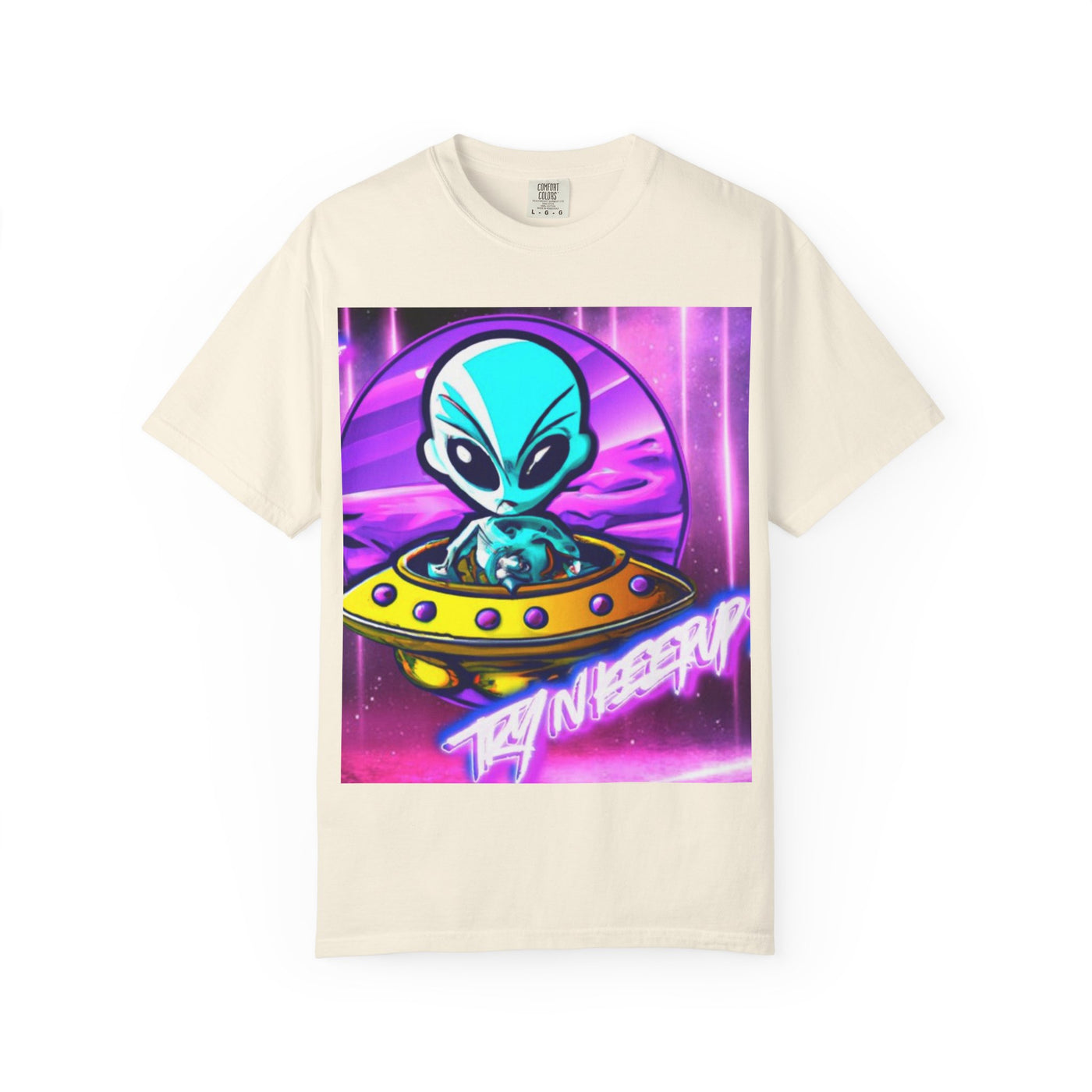 Retro Alien Graphic Unisex T-Shirt - Vintage Space Vibe