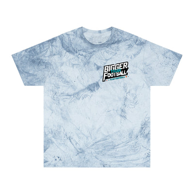 Bigger Football Unisex Tie-Dye T-Shirt - Color Blast Style