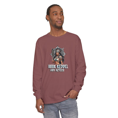 Mark Keppel Lady Aztecs Unisex Garment-Dyed Long Sleeve T-Shirt