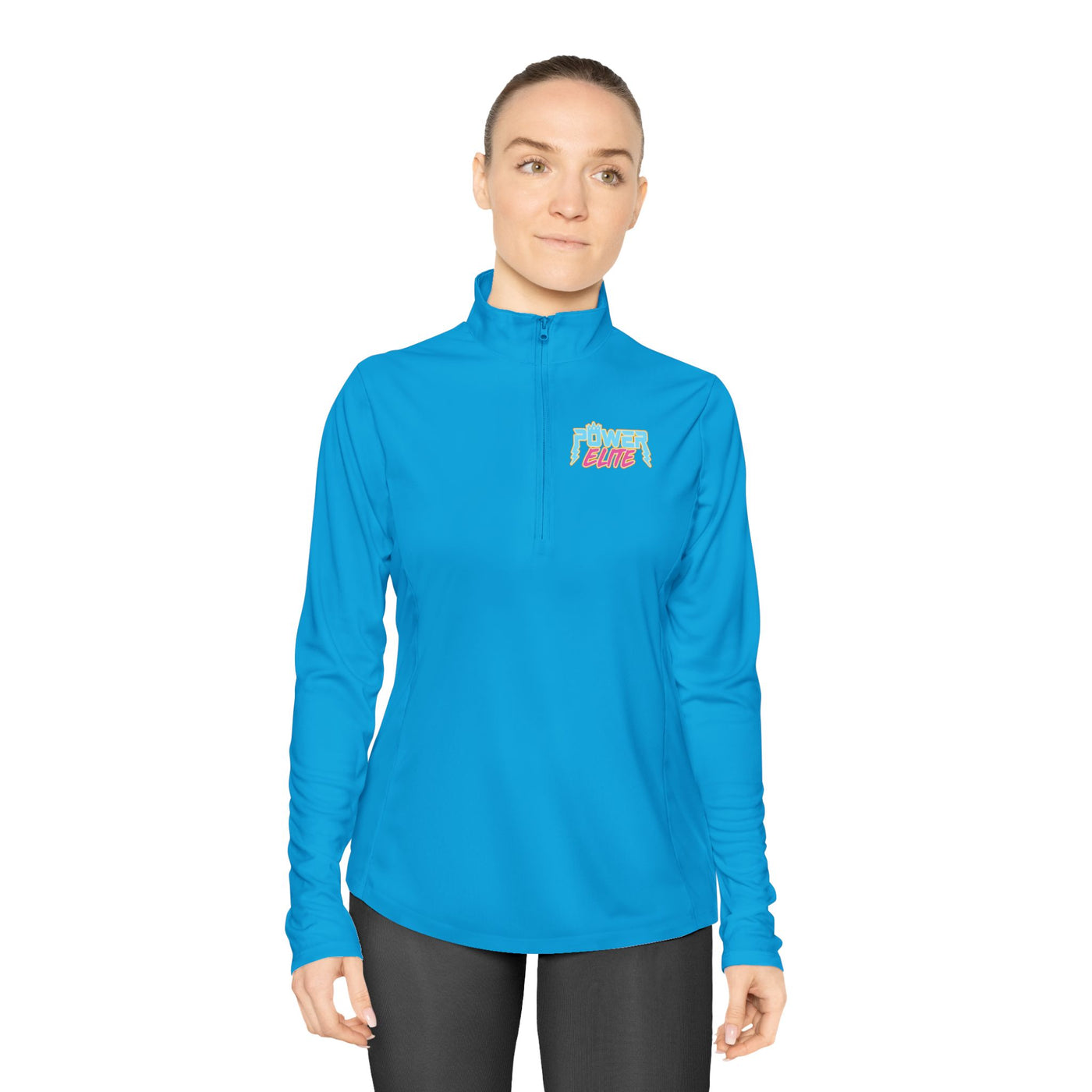 Power Elite Ladies Quarter-Zip Pullover
