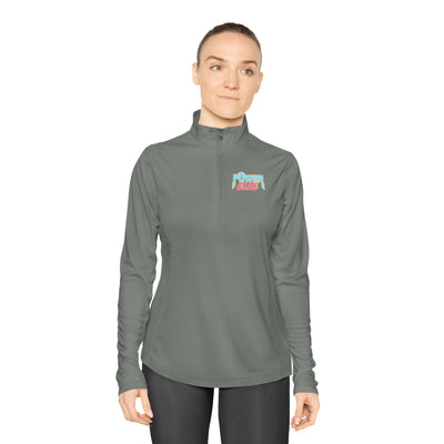 Power Elite Ladies Quarter-Zip Pullover