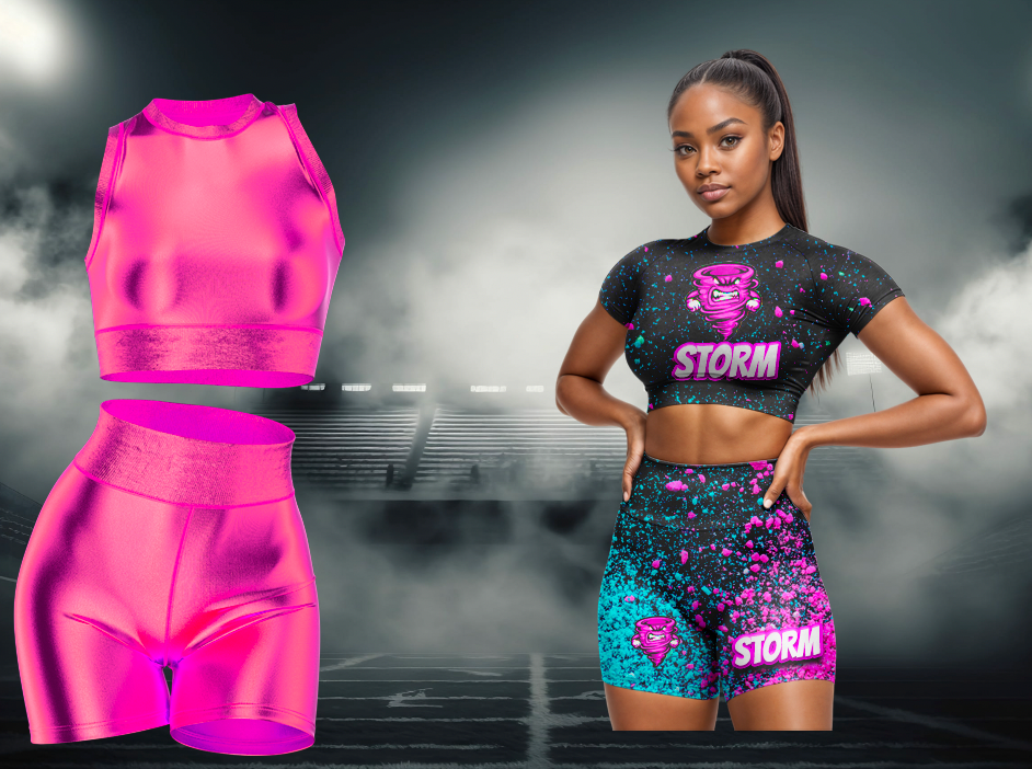 Girls Flag Football Uniform Kit