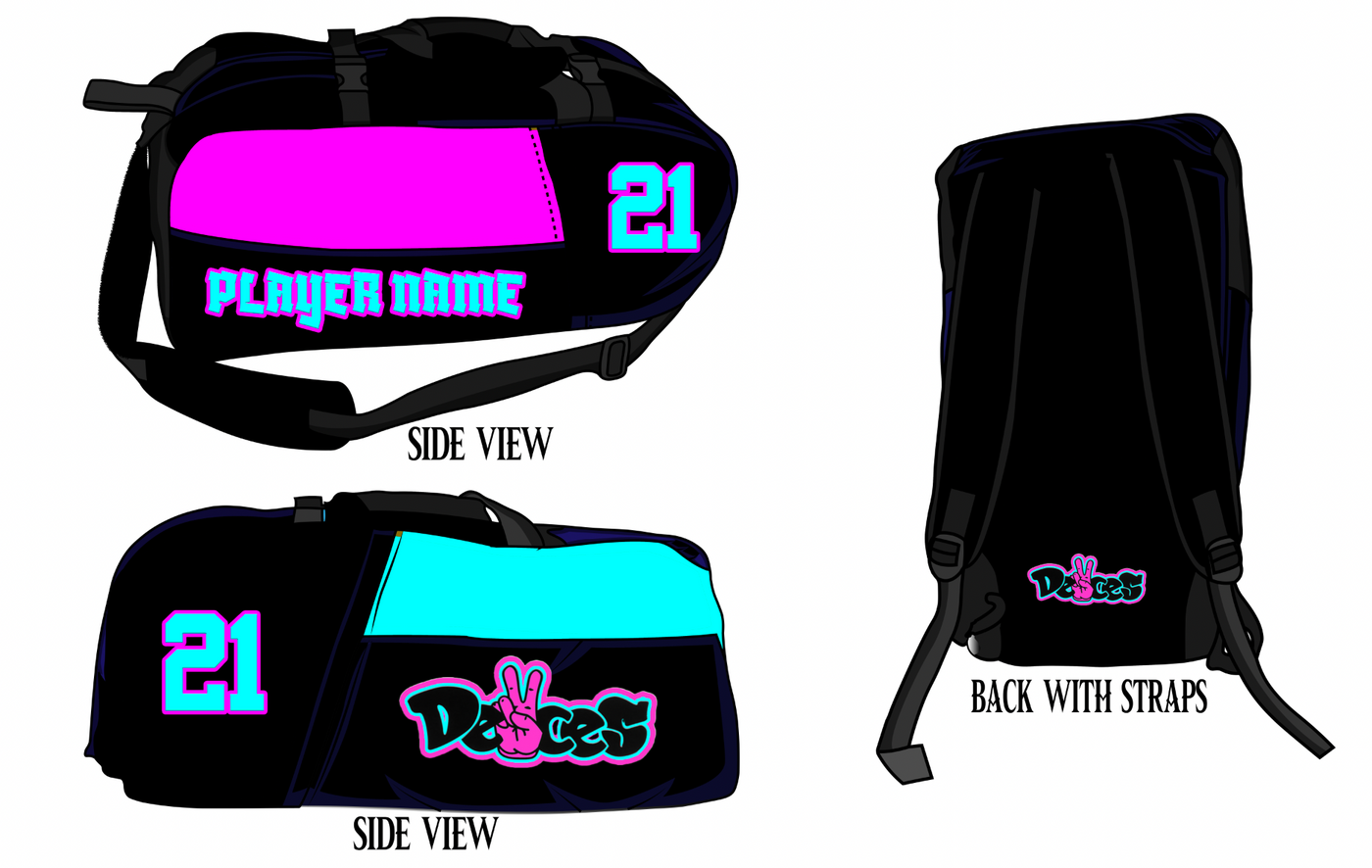 Deuces Hybrid Bag