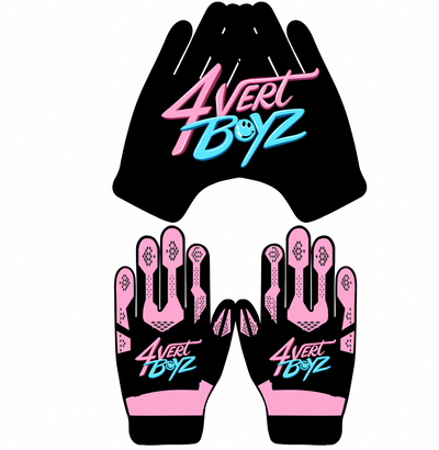 4 Vert Boyz Receiving Gloves