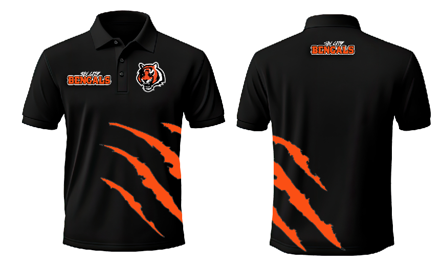 Sin City Bengals Polo Shirt