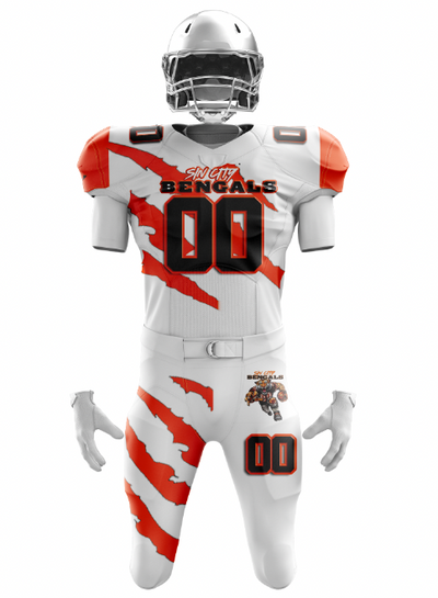 Two Sin City Bengals Tackle Uniforms (Home and Away)