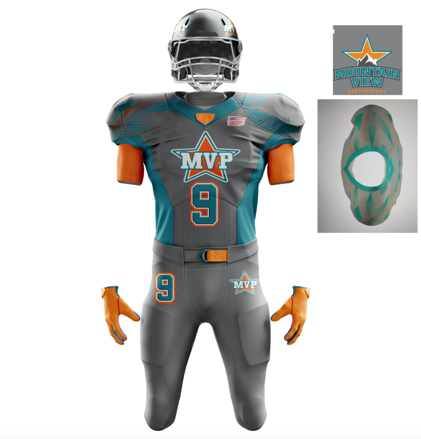 Tackle Football Sample Uniform