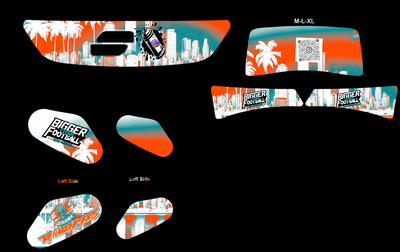 BTF X7C NON-TACKLE FOOTBALL HEADBAND [FLAG FOOTBALL | 7V7