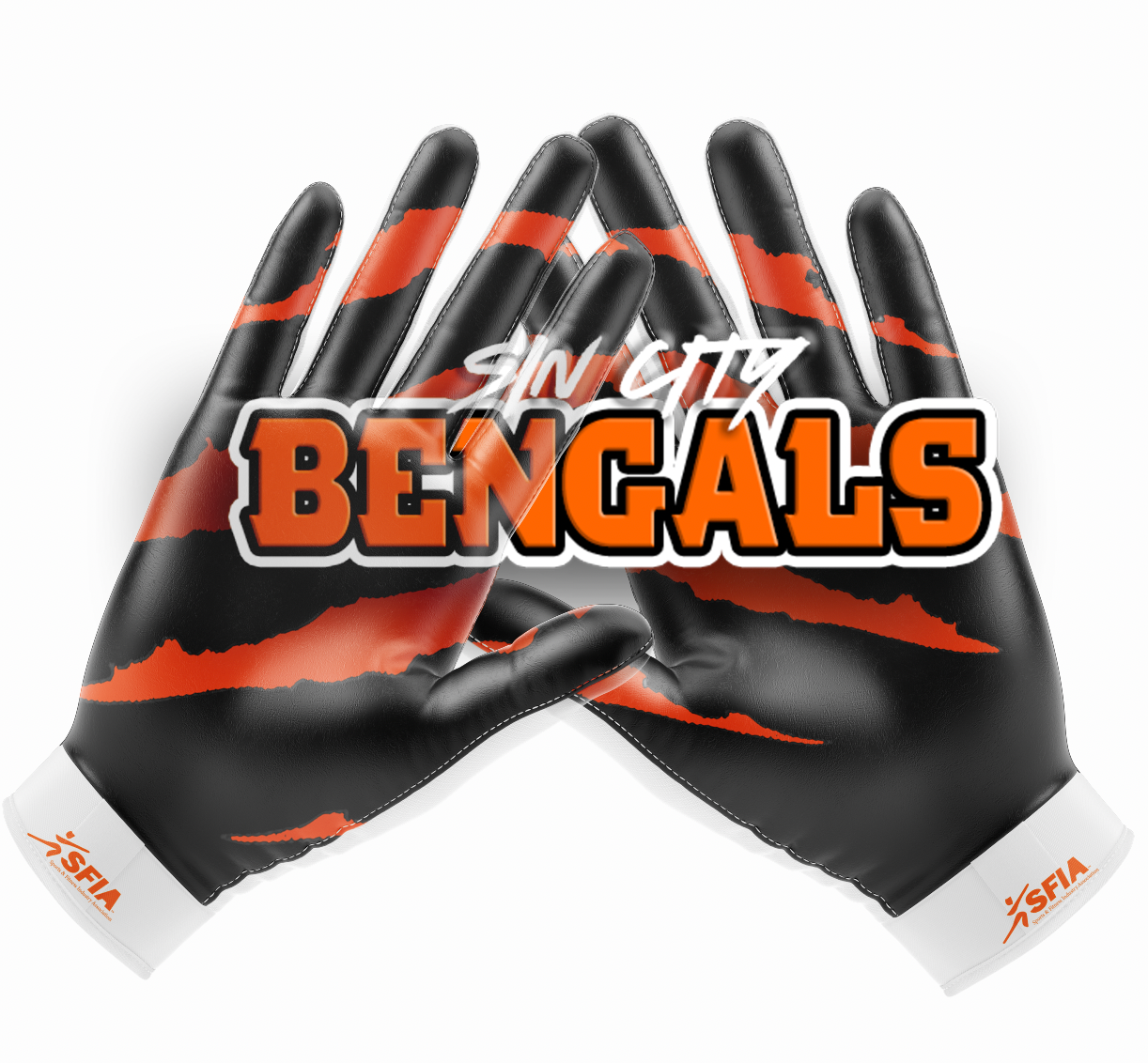 Sin City Bengals Receiving Gloves