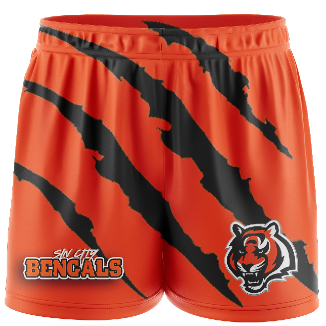 Sin City Bengals Nylon | Compression Shorts