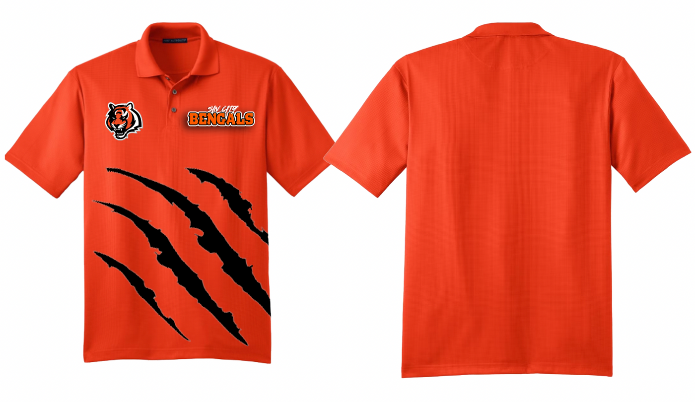 Sin City Bengals Polo Shirt