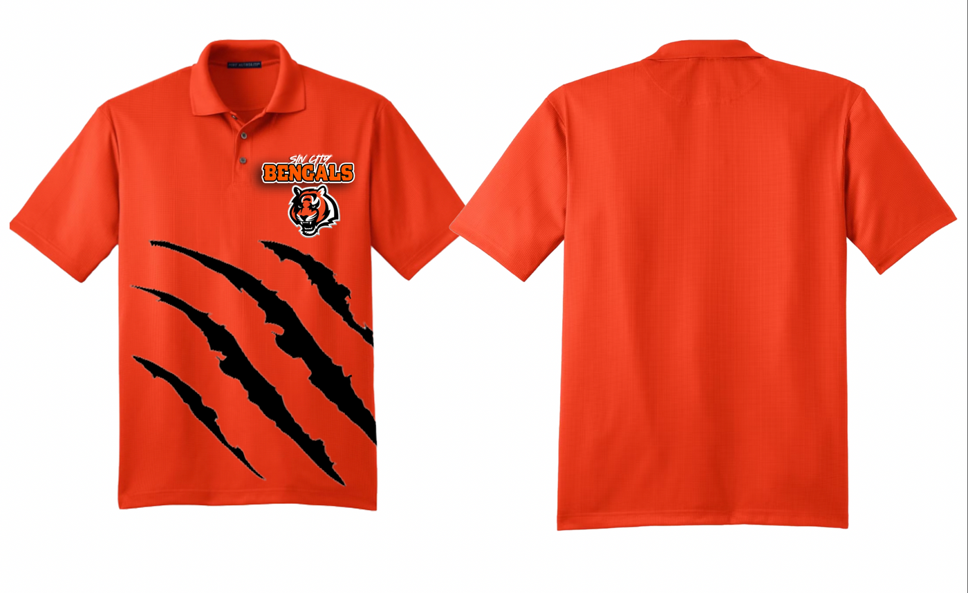Sin City Bengals Polo Shirt