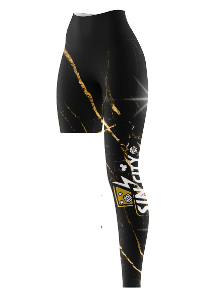 Sin City Khaos "One Legged" Compression Tights