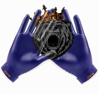 Da Bears Receiving Gloves