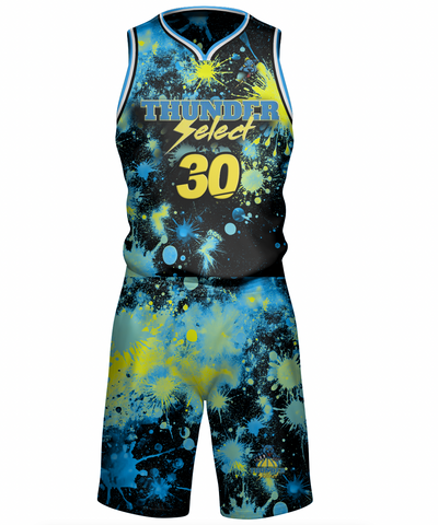 Thunder Select Basketball Uniforms