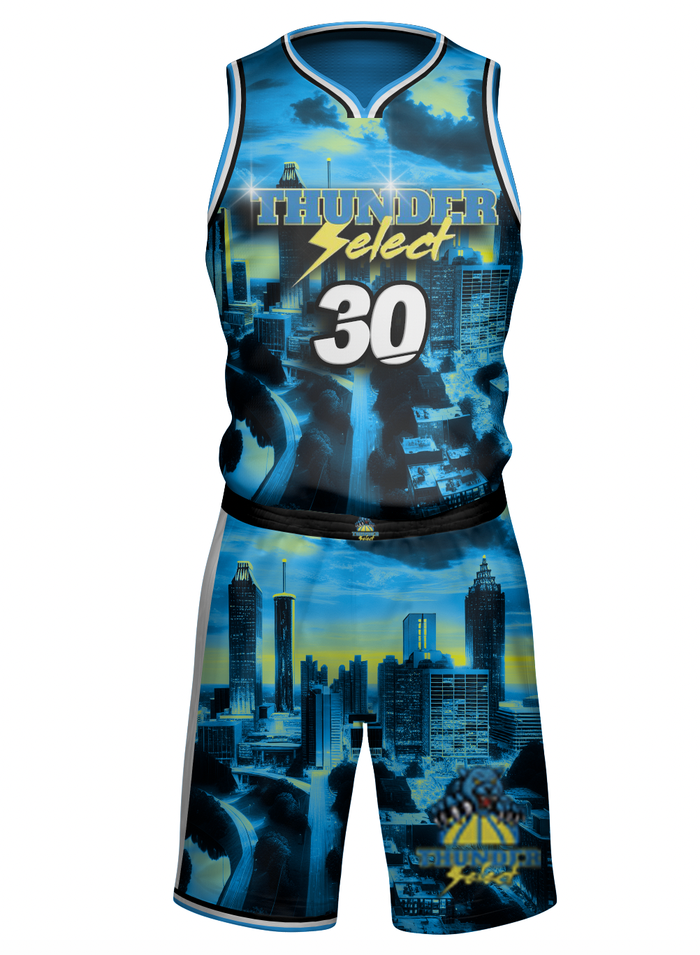 Thunder Select Basketball Uniforms